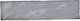 Wall Interior Gloss Ceramic Tile 30x7.5cm Gray