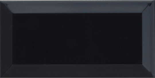 Yurtbay Seramik Wall Interior Matte Ceramic Tile 15x7.5cm Black