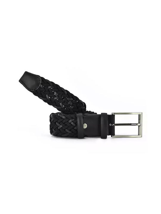 Venturi Men's Knitted Belt Black