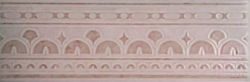 Ricchetti Ceramiche Λιστέλο Τοίχου Εσωτερικού Χώρου Κεραμικό Ματ 20x6.5cm Μπεζ
