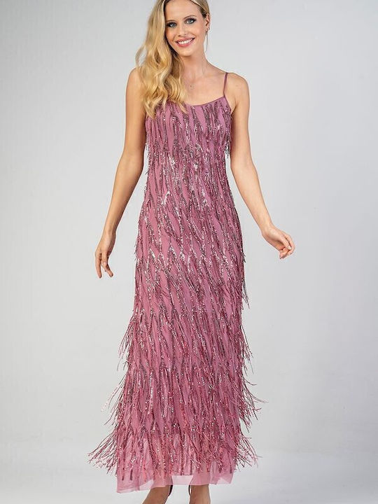 Maxi Dress for Wedding / Baptism Purple