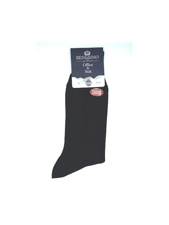 Benissimo Herren Socken Schwarz 1Pack