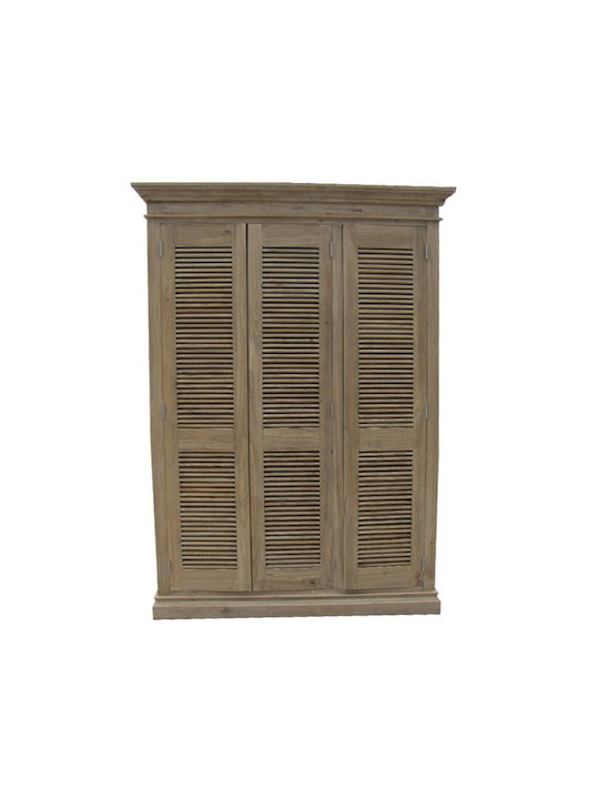 Ușă triplă Dulap de Haine 155x55x225cm