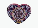 Xella Eraser for Pencil and Pen Mandala Love 1pcs Pink