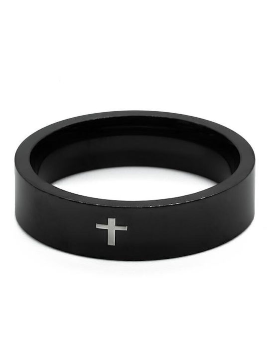 Piercing.gr Ring made of Steel Gold Plated