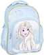 Cerda Frozen School Backpack for Elementary Light Blue with Water Bottle Holder