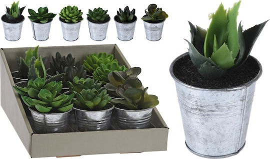 Plantă Artificială în Ghiveci Mic Silver 10cm ArteLibre