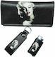 Dino Rossi Tobacco Pouch With Magnetic Clasp 16x9cm Black