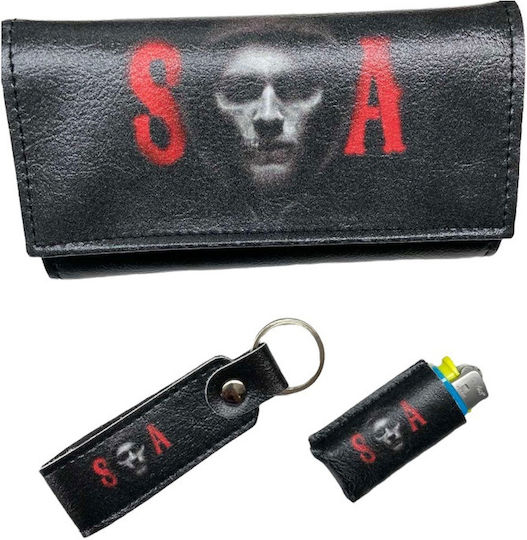 Dino Rossi Tobacco Pouch With Magnetic Clasp 16x9cm Multicolour