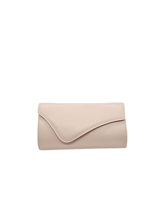 Borsa Nuova Damen Umschlagtasche Beige