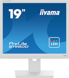 Iiyama ProLite B1980D-W5 TN Monitor 19" 1280x1024 cu Timp de Răspuns 5ms GTG