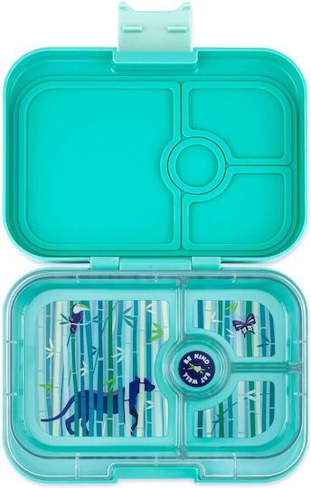 Yumbox Plastic Kids' Food Container Turquoise
