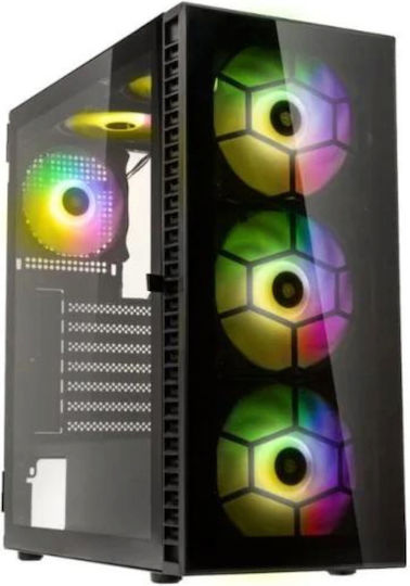 Vengeance Space-V1 Gaming Desktop PC (Ryzen 5-5500/16GB DDR4/512GB SSD/GeForce RTX 4060/No OS)