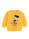 Παιδικό Φούτερ Κίτρινο Mickey Mouse