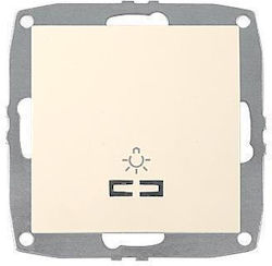 Mono Electric Μπουτόν Κλιμακοστασίου χωρίς Πλαίσιο Χρυσό 500-001735106 Mono Electric Μπουτόν Κλιμακοστασίου χωρίς Πλαίσιο Χρυσό 500-001735106