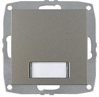Mono Electric Knopf Glocke in Gold Farbe 500-002335129
