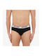Herren Slips Schwarz 2Packung