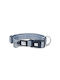Max & Molly Mykonos Dog Collar in Black color Large 25mm x 39 - 62cm