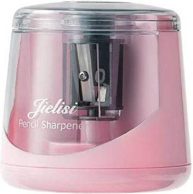 Jielisi Electric Pencil Sharpener Pink