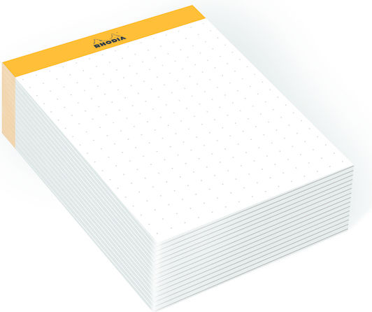 Rhodia Χαρτάκια Σημειώσεων σε Κύβο Πορτοκαλί