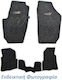 Simoni Racing Set of Front and Rear Mats 4pcs for Skoda Fabia 2000 Gray