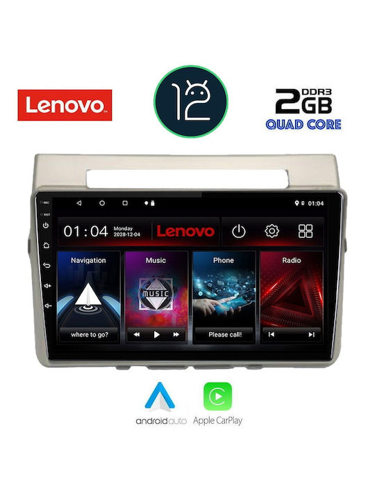 Lenovo Sistem Audio Auto pentru Toyota Corolla Verso / Verso 2004-2009 (WiFi/GPS/Apple-Carplay) cu Ecran Tactil 9"