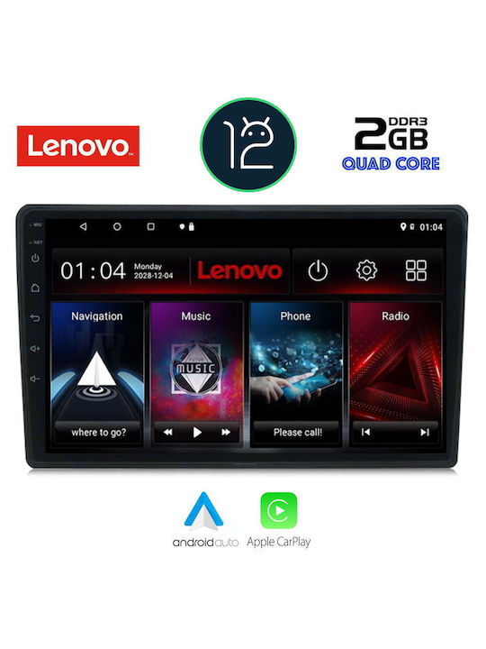 Lenovo Car-Audiosystem für Seat Exeo Audi A4 2002-2008 (Bluetooth/USB/AUX/WiFi/GPS/Apple-Carplay) mit Touchscreen 9"