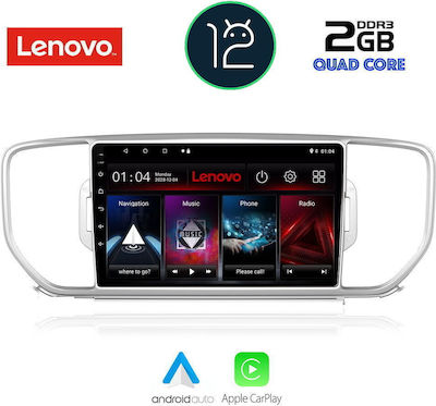 Lenovo Ηχοσύστημα Αυτοκινήτου για Kia Sportage (Bluetooth/USB/AUX/GPS) με Οθόνη Αφής 9"
