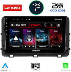 Lenovo Car-Audiosystem für Kia Ceed / XCeed (Bluetooth/USB/AUX/WiFi/GPS/Apple-Carplay) mit Touchscreen 10.1"