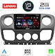 Lenovo Car-Audiosystem für Opel Movano Renault Haupt- Nissan NV400 (Bluetooth/USB/AUX/WiFi/GPS/Apple-Carplay) mit Touchscreen 10.1"