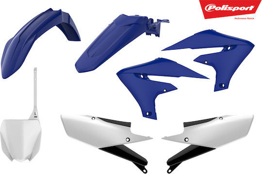Polisport Σετ Πλαστικά Μοτοσυκλέτας για Yamaha YZ 250 Ασημί