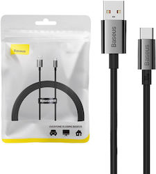 Baseus Superior USB 2.0 Cable USB-C male - USB-A male 100W Black 1.5m (P10320102114-01)