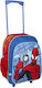 Cerda Spiderman Schulranzen Trolley Grundschule Rote mit Flaschenhalter