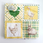 Party Napkins Multicolored 33x33cm. 20pcs