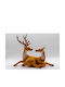 Keroplast Christmas Deer Figure Brown 24cm