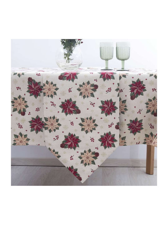 Christmas Fabric Tablecloth Ornament L180xW40cm
