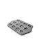 Ibili Christmas Sweets Pan/Mold Metallic Gray L36xW30xH3cm.