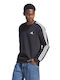 Adidas Essentials 3-Stripes Men's Sweatshirt Black