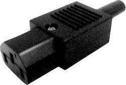 Ultimax Stecker Weiblich Stecker-Adapter Schwarz