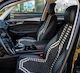 Single Seat Cover 1pcs Black