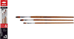 Artix Set Art Brushes 3pcs