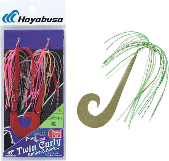Hayabusa Replacement Fishing Skirt No1 Set of 2 Pieces