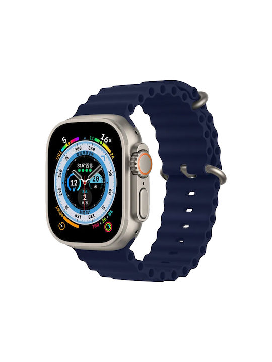 Sonique Ocean Band Strap Silicone Navy Blue (Ap...
