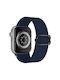 Sonique Каишка Текстил Тъмносин (Apple Watch 44/45/46mm/Ultra 49mm)