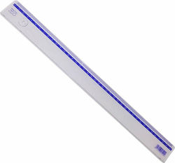 Pratel Ruler Plastic Transparent 40cm