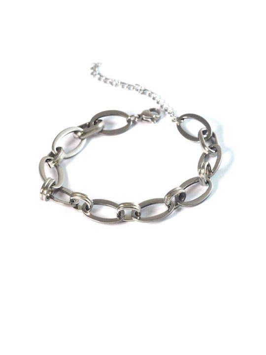 Damen Armband Kette aus Stahl