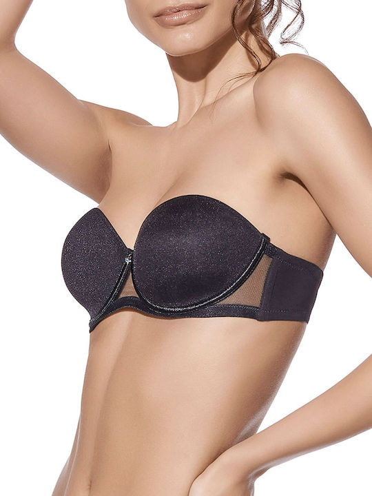 Creaciones Selene Esmeralda Μαύρο Strapless Σου...