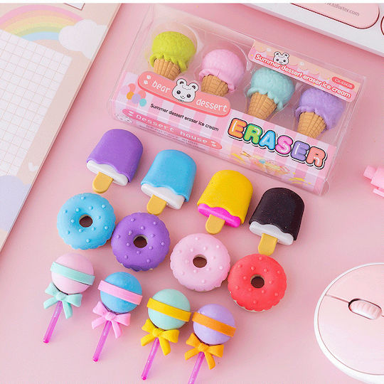 One & Only Baby Сет Гуми за Молив Donuts 4бр