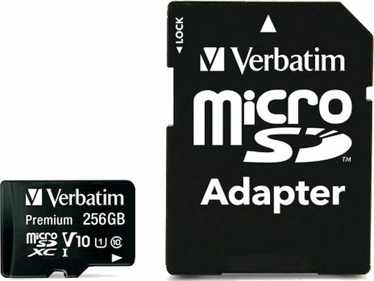 Verbatim Pro microSDXC 256GB U3 V30 A2 UHS-I 100MB/s mit Adapter