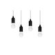 Inkazen LED Light for Cabinets with Battery Powered 4pcs